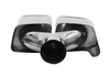 Exhaust tip 250×90 mm, inlet 67 mm – Mercedes E63 W212