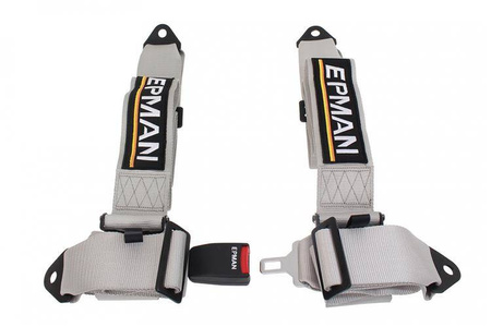 Sport Racing Harness 4-Point 3 Inch Gray – EPMAN