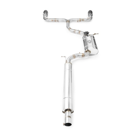 Échappement Volkswagen Golf VII GTI avec catalyseur EURO 3 100 CPSI embout 6/89