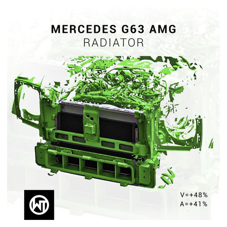 Wasserkühler Mercedes G63 AMG Competition Wagner Tuning