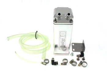 Vaschetta Recupero Olio 9mm Argento Quadrata D1Spec