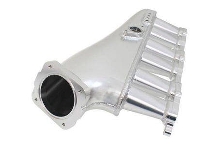 Colector de admisión Toyota Chaser Supra 1JZ con mariposa y riel de combustible Plata