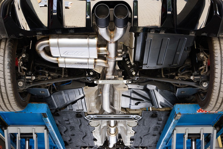 Catback MINI Cooper S F56 LCI JCW B48D terminale 2