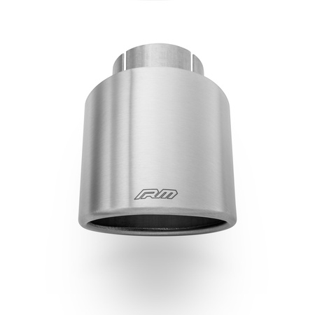 Embout incliné inox satiné KSZS89/50 avec collier