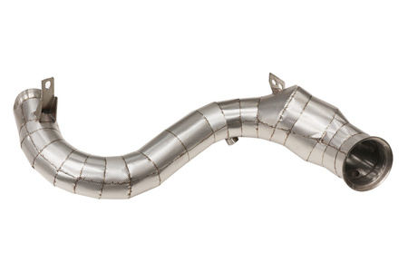 Downpipe Mercedes Benz GLC63 M177 18+ CAT 200 + Protection Thermique