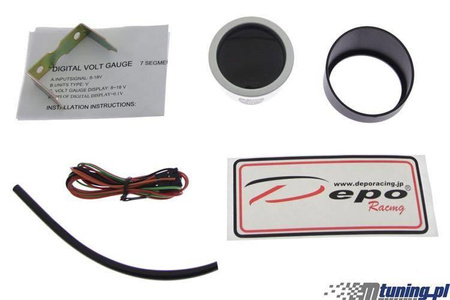 Manómetro 52mm Tacómetro Depo DBL