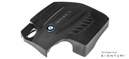 Cubierta de motor BMW N55 Negro Carbono Eventuri  