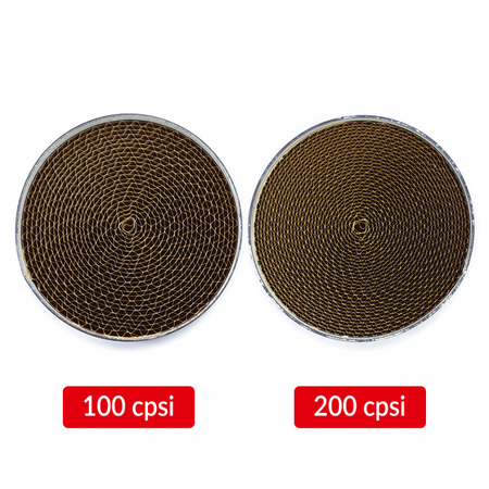 Downpipe Skoda Octavia Mk3 1.8 2.0 TSI con catalizzatore EURO 3 100 CPSI