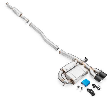 Catback MINI Cooper S F56 LCI JCW B48D embout 3