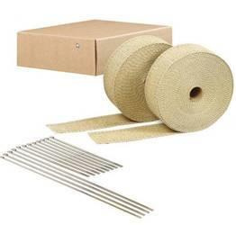 Kit nastro termico DEI 2 pz 50mm x 15m + fascette