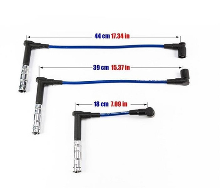 Cavi candela Mercedes V8 M113 rosso