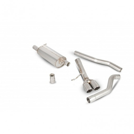 Cat/DPF-Back Volkswagen T6 Transporter & Caravelle BiTDI SWB/LWB 2WD gedämpft (Abgasanlage hinter Kat/DPF)