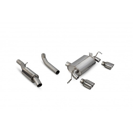CatBack Audi TT MK1 Quattro 3.2 V6 gedämpft (Abgasanlage ab Kat)