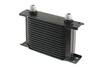 Oil Cooler Slim Line 16-Row 140x125x50 AN10 Black
