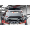 CatBack Ford Fiesta ST 180 76mm/3" nicht gedämpft (Abgasanlage ab Kat)