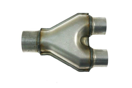 Y-Pipe exhaust connector 2.25-2.5"
