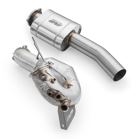 Kit-Downpipe Audi A4 S4/Avant Quattro/Avant 3.0 TDI mit EURO 6 Katalysator und Schalldämpfer