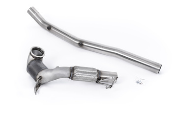 Large Bore Downpipe and Hi-Flow Sports Cat Volkswagen Golf MK8 R 2.0 TSI 320PS ( Non-GPF / North American Models Only ) 2022 - 2025 Milltek Sport