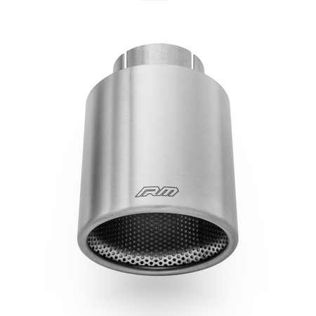 Tubo recto de acero satinado KPZS101/50DP