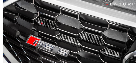 Sistema di aspirazione Audi B9 RS5 / RS4 Carbonio con condotto secondario Eventuri  